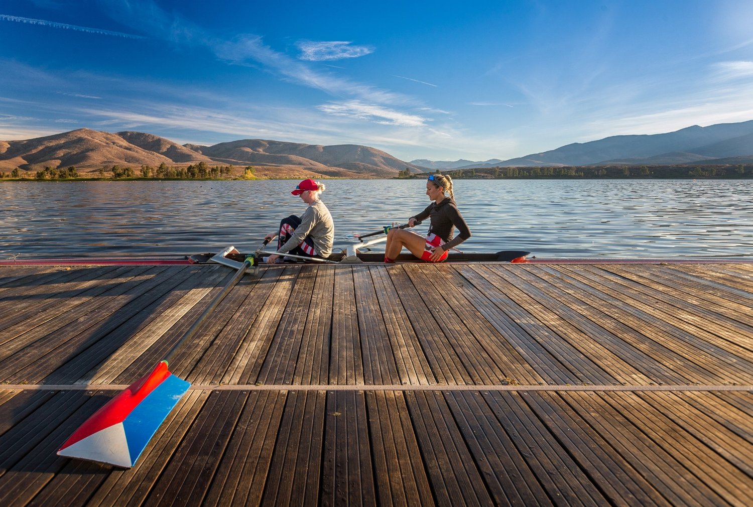 2022 National Champions, Columbia University Rowing, Hit The Lake In Chula  Vista - Chula Vista Elite Athletic Training Center