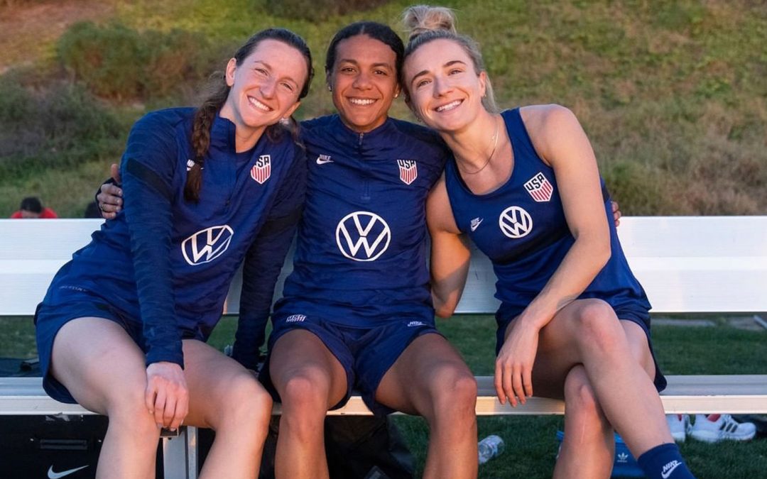 the chula vista elite athlete training center hosted the united states women’s national team during the month of February