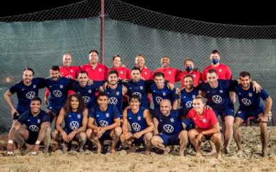 U.S. Men’s Beach Soccer National Team On The Sand In Chula Vista