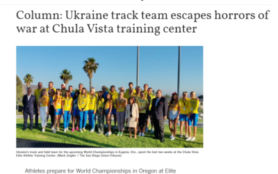 Ukraine Track Team Finds A Home Away From Home In Chula Vista