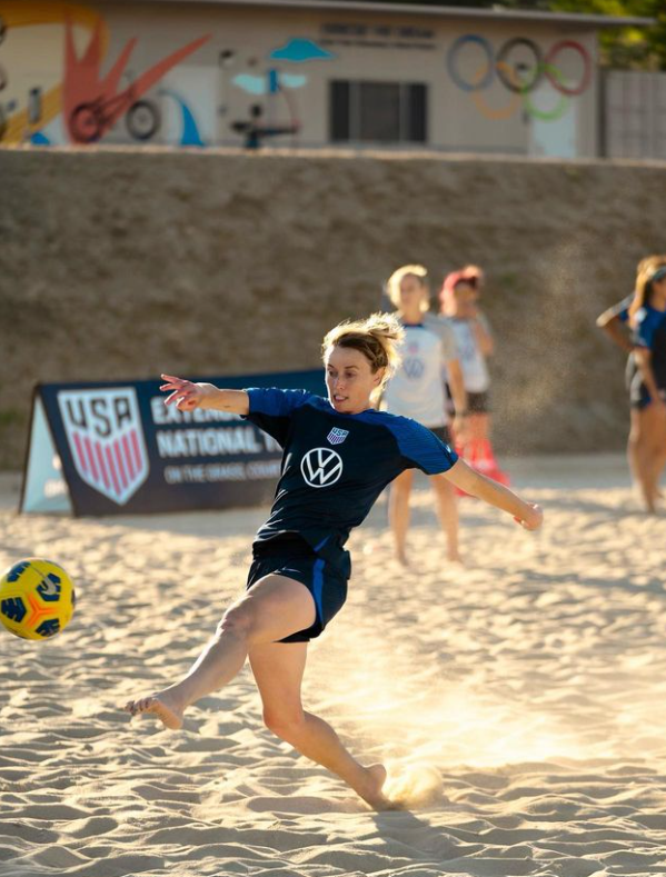 U S Women S Beach Soccer National Team Is Back At Cveatc Chula Vista