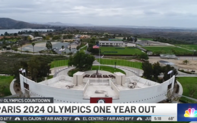 NBC 7 SAN DIEGO VISITS CVEATC: PARIS 2024 OLYMPICS ONE YEAR OUT