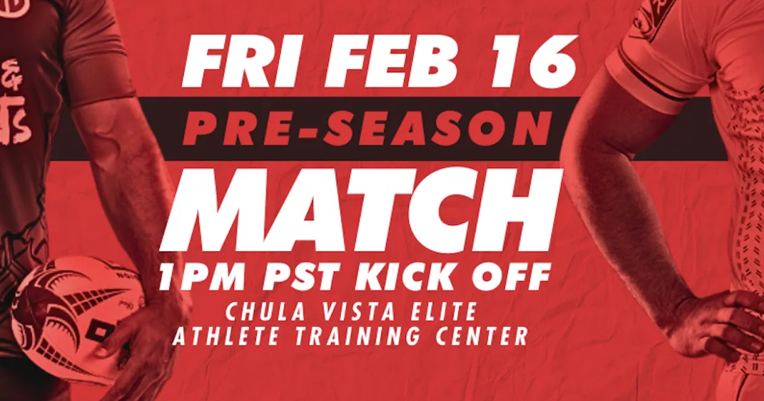Exciting Rugby Showdown at Chula Vista: San Diego Legion vs. Chicago Hounds Pre-season Match