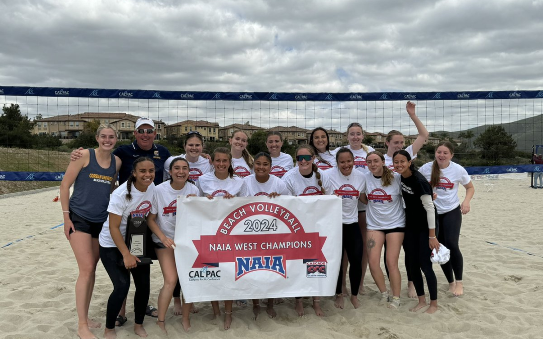 Corban Sweeps USK in Beach Finale: Secures NAIA National Invitational Spot